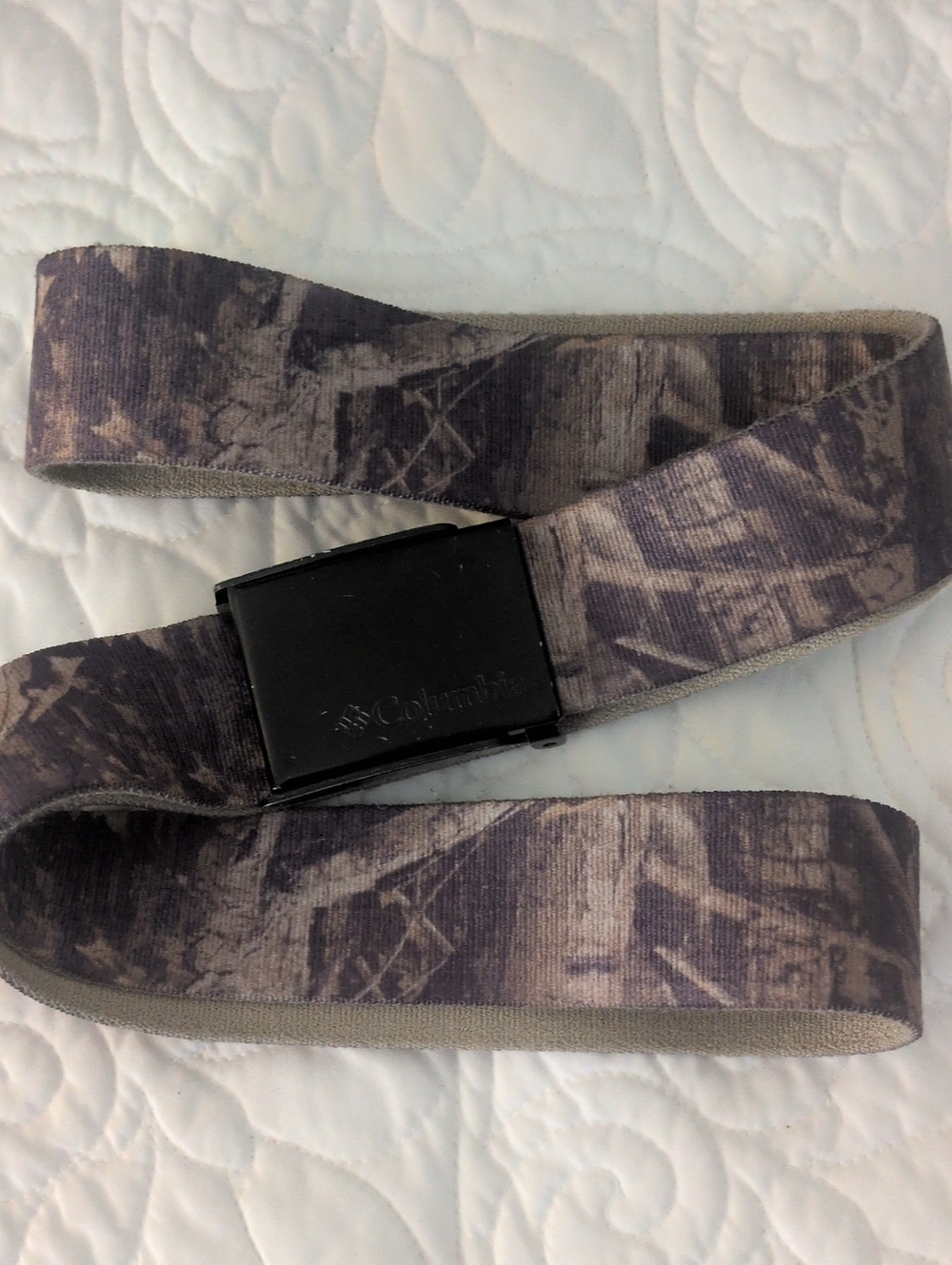 Columbia Camouflage Adjustable Belt